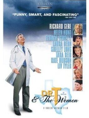 Dr. T & The Women 2000 DVD Richard Gere Helen Hunt Comedy